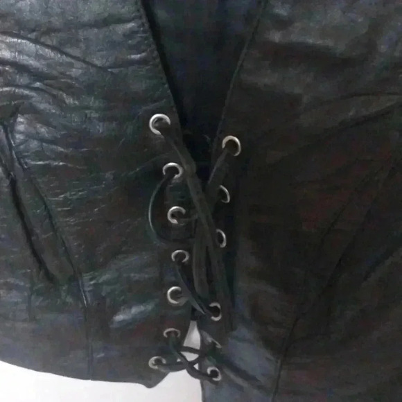 Woman's Size M- Hot Leathers - Vest - Pre-Owned Bikercore - Picture 4 of 6